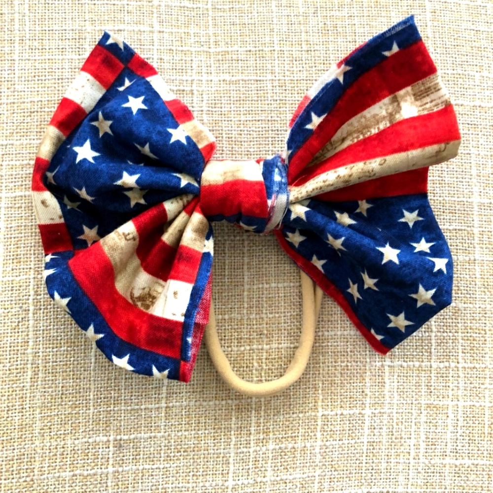 Patriotic  Baby bow